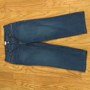 Good American Women's Straight Leg Jeans in Dark Blue
